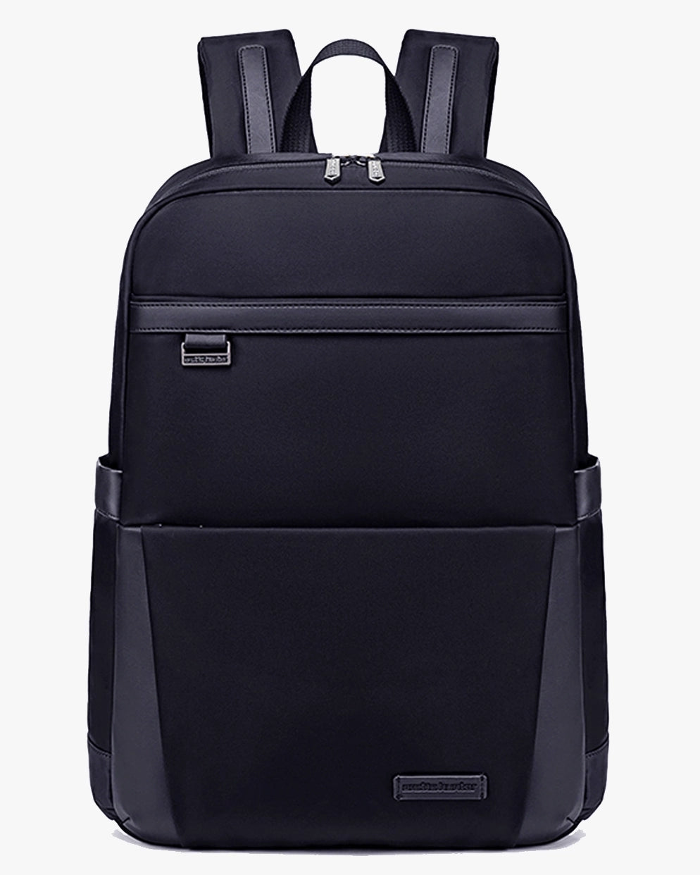 mochila executiva urbana slim notebook 15.6 axis levatte preta poliéster 1680D impermeável mochila trabalho corporativa masculina design clean minimalista