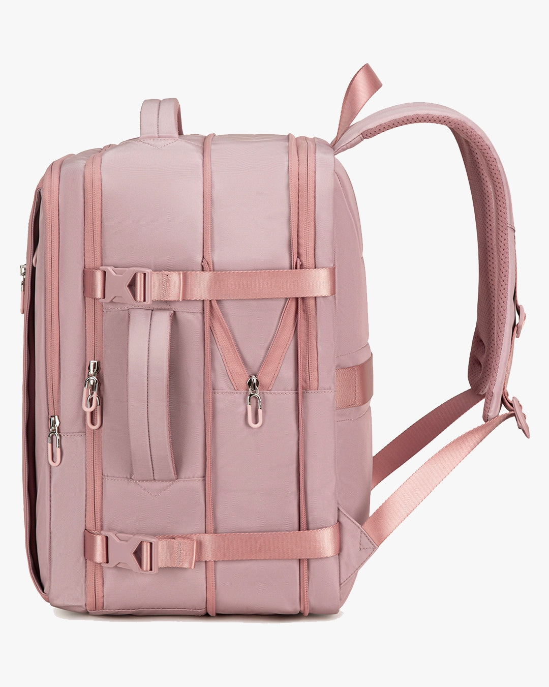 extensor expandmax mochila bella +10cm expansão 40 a 50 litros zíper adicional mochila feminina viagem mais espaço
