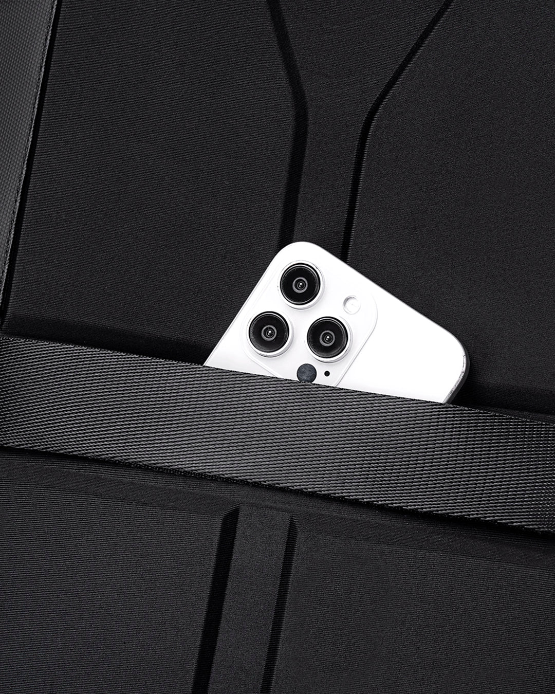 bolso externo mochila air vacuum acesso rápido celular documentos viagem praticidade executivo bolso frontal prático