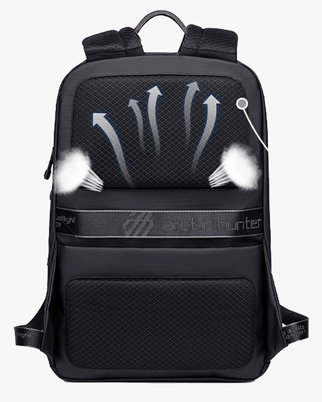 interior mochila brook compartimentos organizados notebook 15.6 tablet celular canetas documentos divisórias mochila executiva