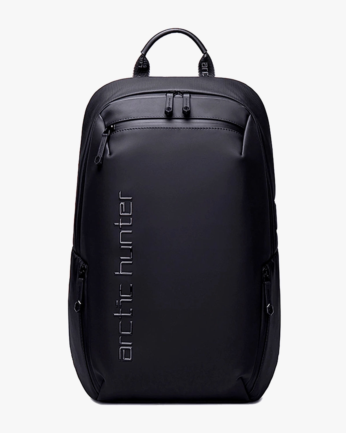 mochila executiva eminence levatte preta 25 litros 0.9kg pu premium impermeável notebook 15.6 externo usb fone antifurto gancho óculos design minimalista clean urbana masculina