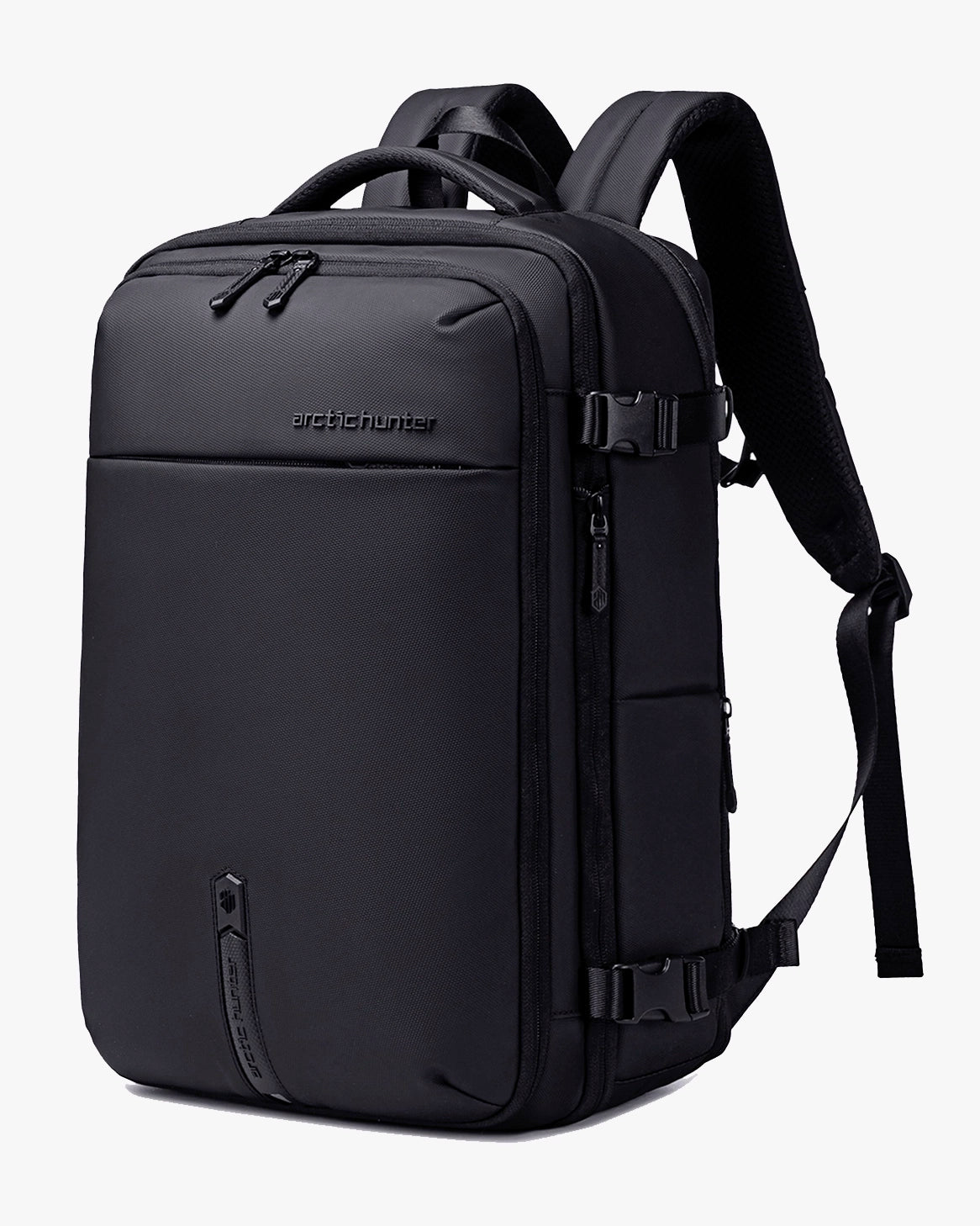 mochila air vacuum lateral expansível vácuo tecido à prova d'água zíper YKK mochila viagem executiva leve confortável resistente durável