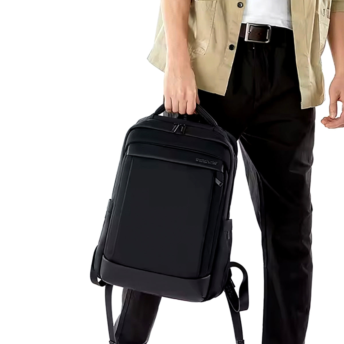 mochila executiva huddson levatte preta notebook 15.6 design elegante premium muito bonita masculina excelente qualidade trabalho faculdade urbana corporativa sofisticada