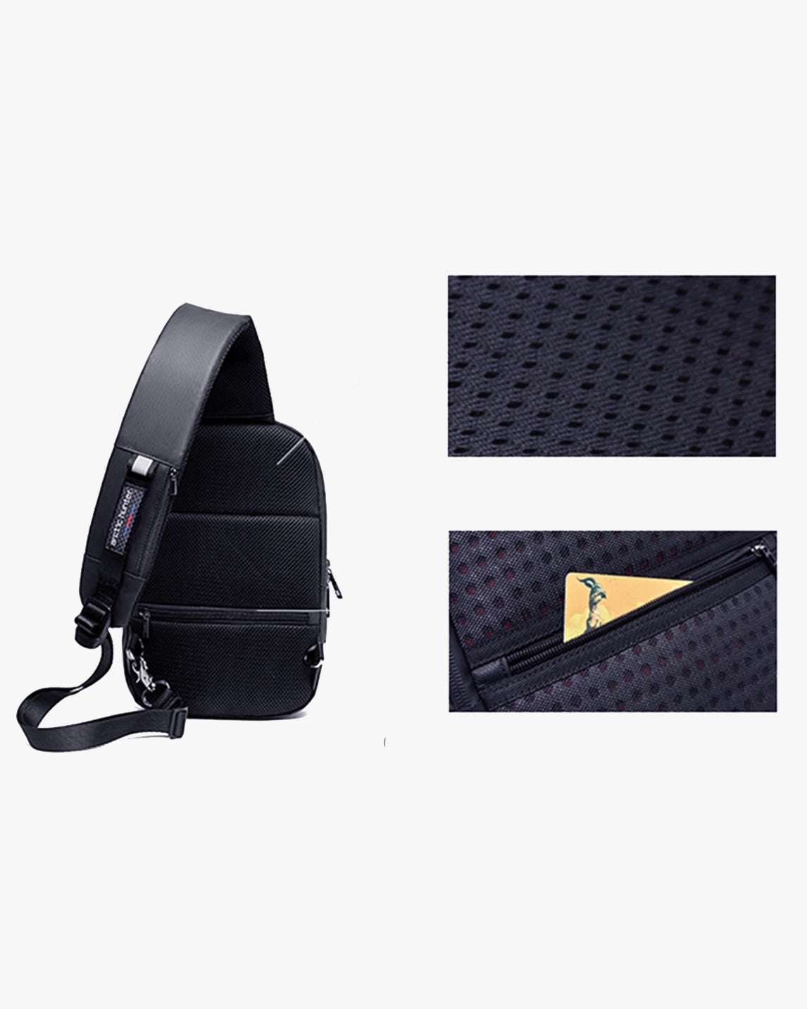 bolso antifurto traseiro oculto venture-pro encostado corpo inacessível terceiros documentos cartão dinheiro passaporte segurança metrô show viagem festival anti-roubo proteção total