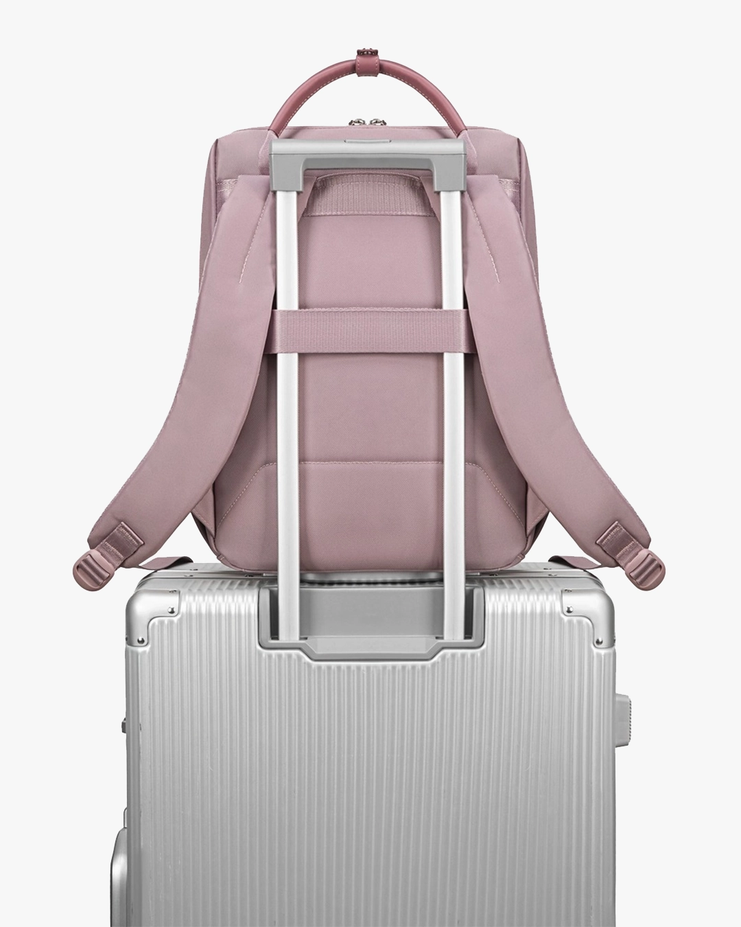 travelsmart strap alça viagem mochila ellena acoplagem mala rodinhas aeroporto mãos livres deslocamento mochila feminina negócios