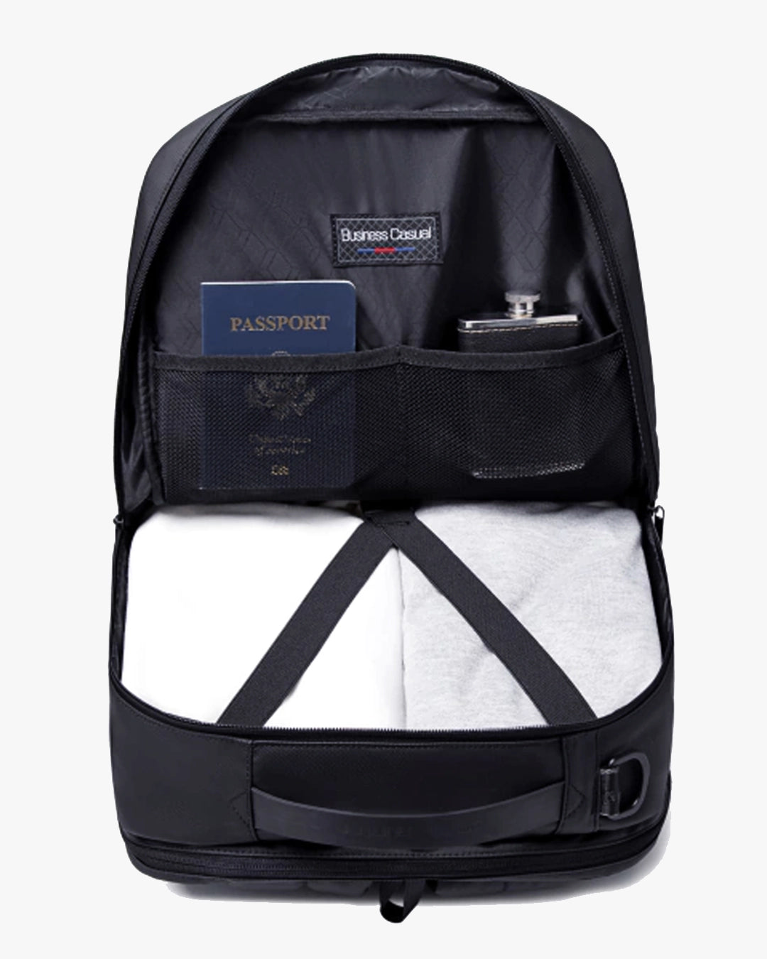 3 compartimentos zíper YKK mochila defender divisórias canetas celular documentos chaveiro organização total cada item lugar certo executiva multifuncional