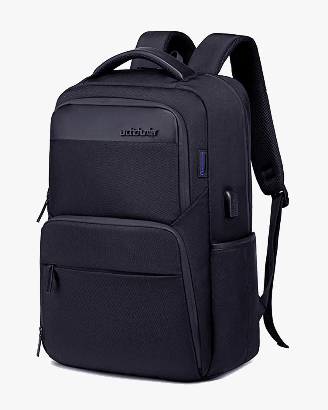 mochila executiva slim raiden levatte preta 1kg poliéster 1680d notebook 15.6 usb fone airmesh 4 compartimentos zíper ykk impressionante qualidade curti demais masculina