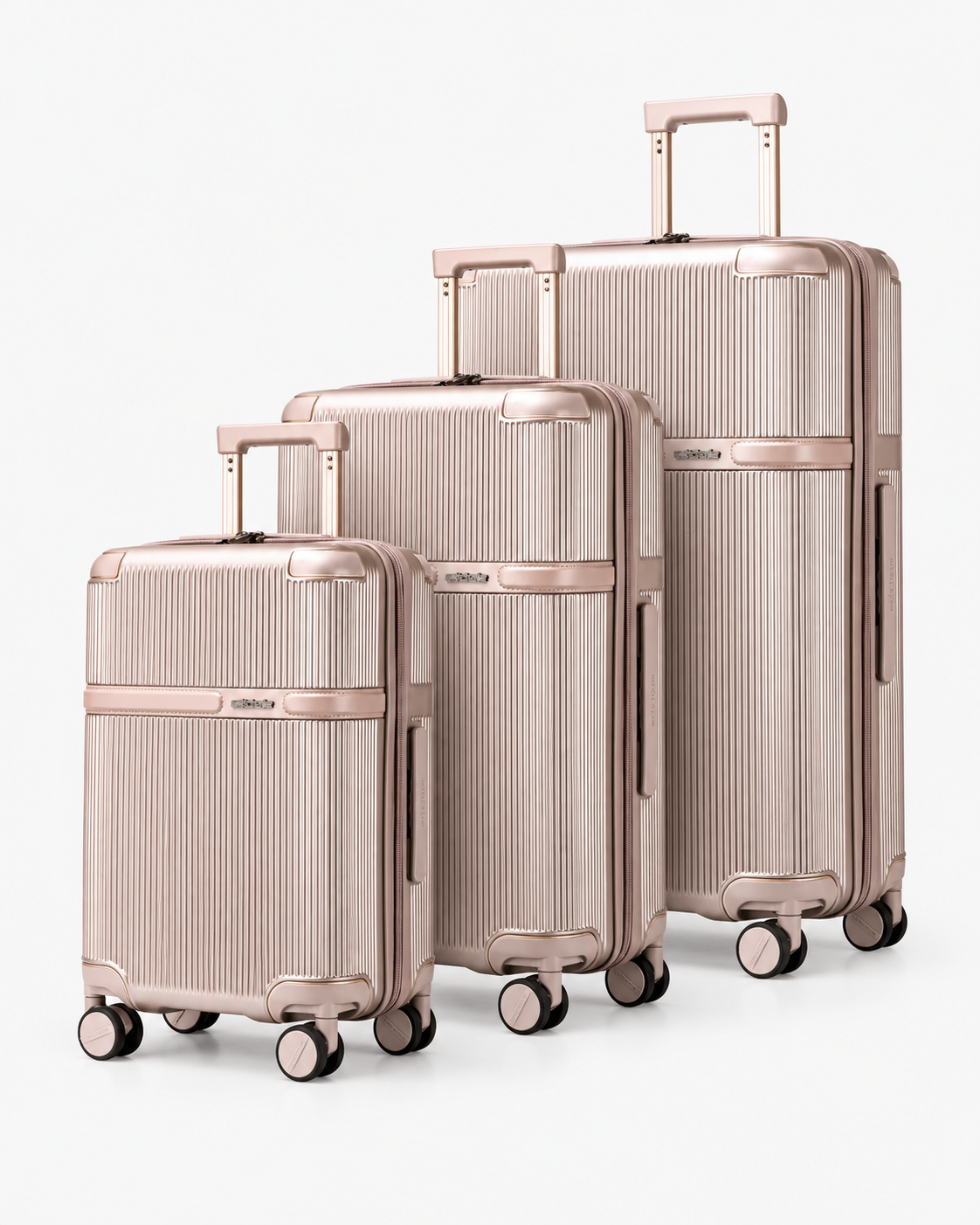 Conjunto de Malas de Viagem Tamanhos de Bordo Média e Grande para Avião Modelo Aurea