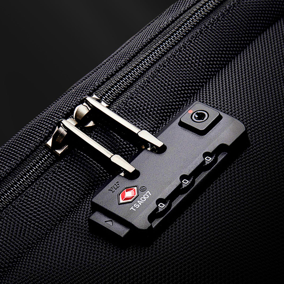 trava tsa senha padrão internacional mochila ezotc-x aeroporto segurança total aprovado autoridades aviação mundial voo sem preocupação cadeado numérico