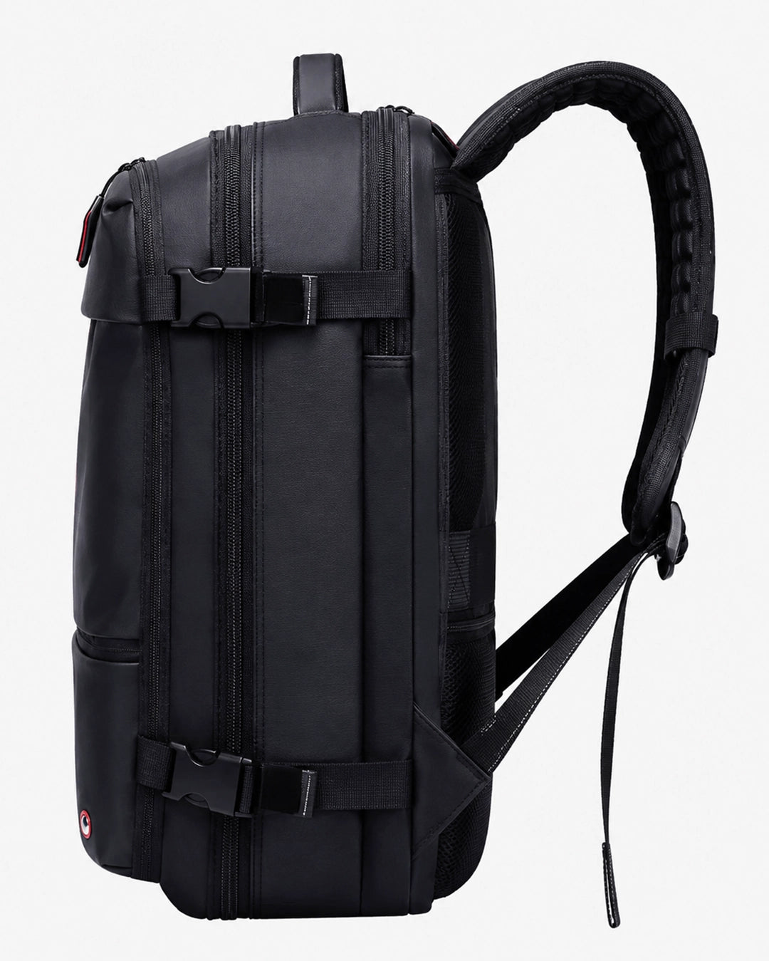 mochila air lite vácuo lateral alça mala TravelStrap mochila aeroporto viajante frequente