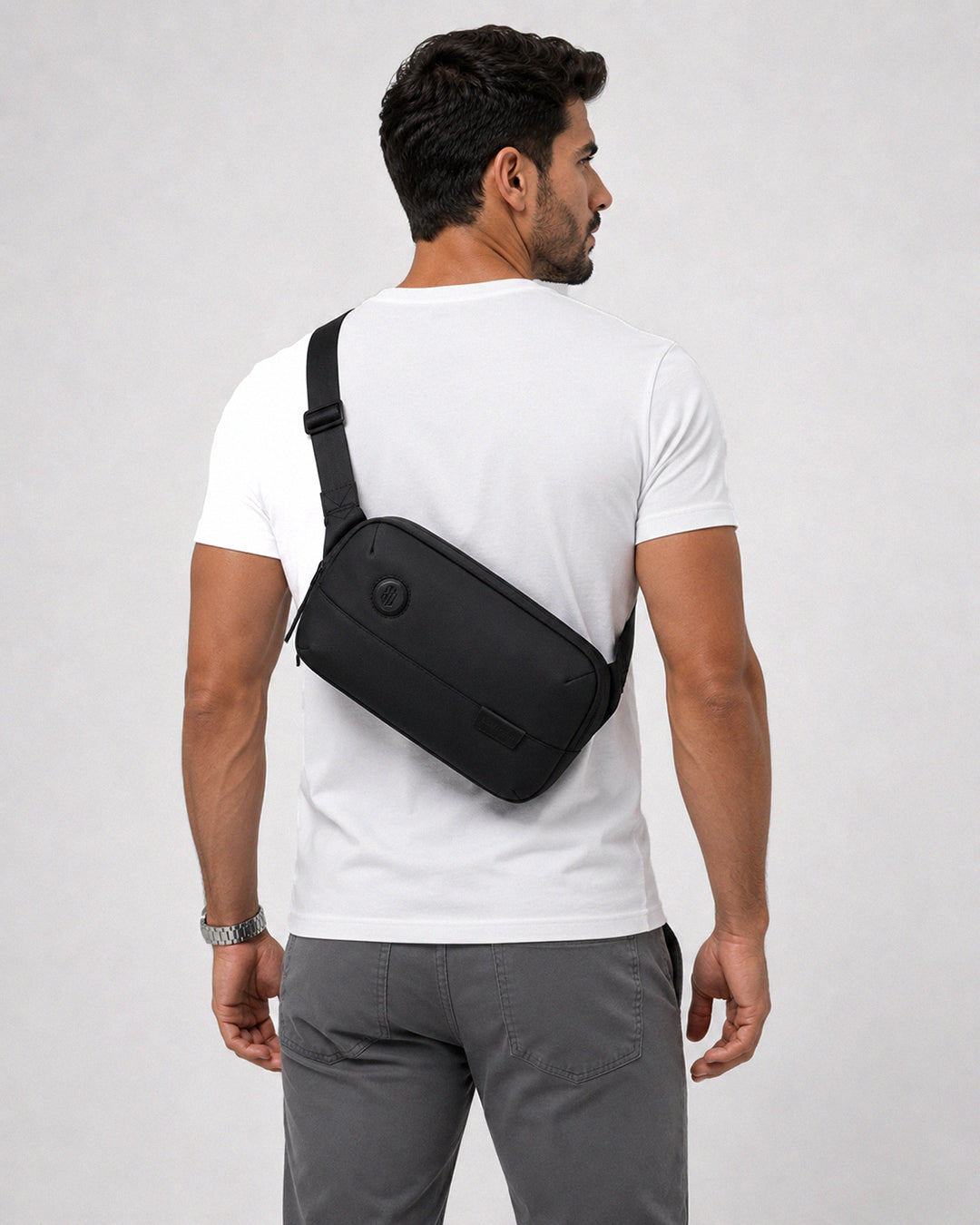 Bolsa Transversal Shoulder Bag Semirrígida Modelo Planner