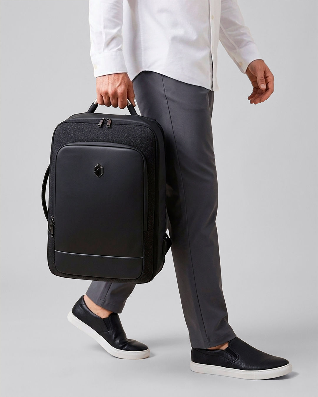 Mochila De Viagem Expansível Executiva Modelo Garnier