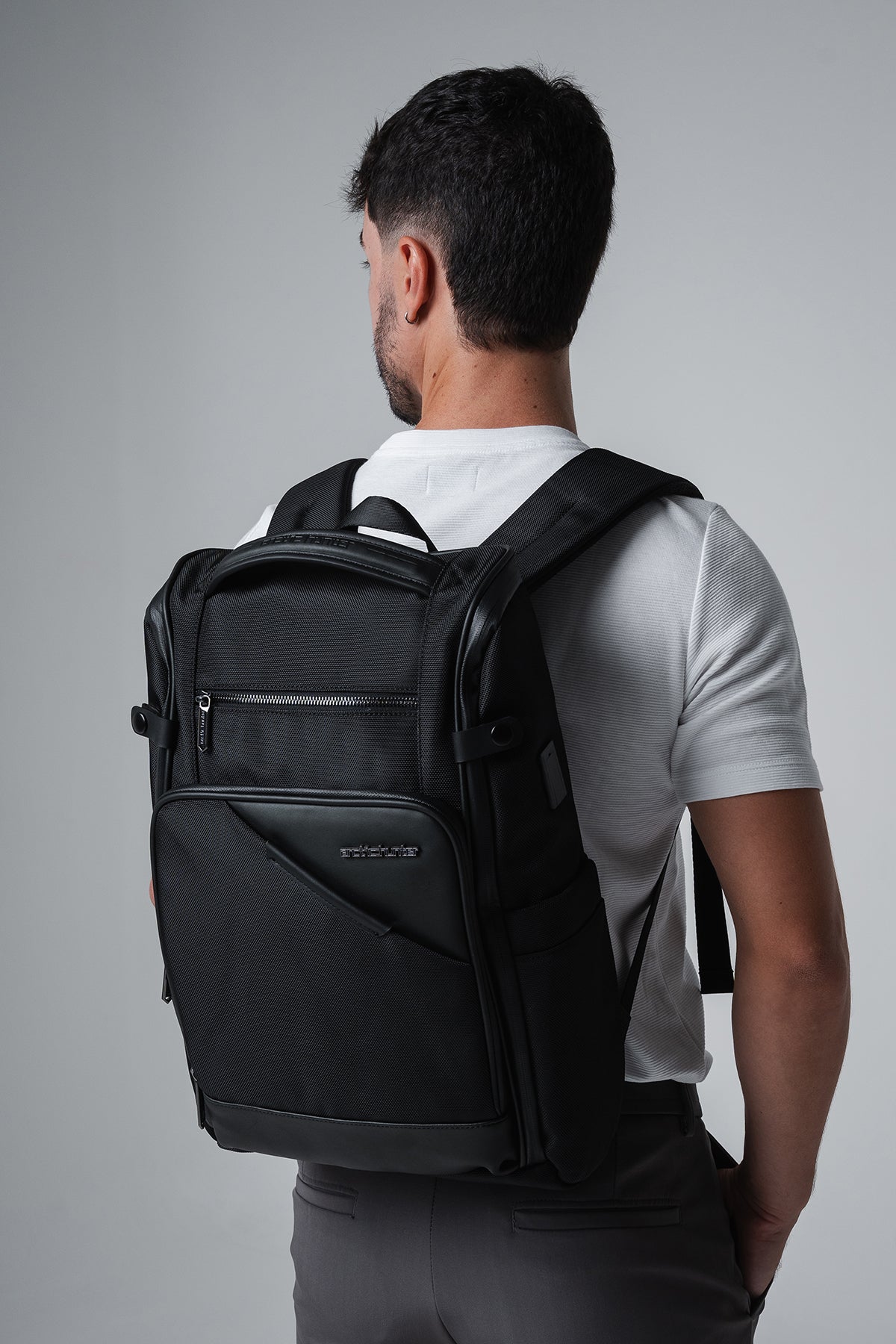 mochila explorer levatte detalhe uso diário transporte público trabalho mochila executiva urbana resistente confortável masculina premium