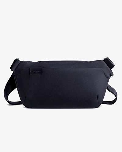 shoulder bag slim antifurto avantor levatte preta 7 litros 0.4kg poliéster impermeável bolsa transversal minimalista discreta sofisticada trabalho urbana