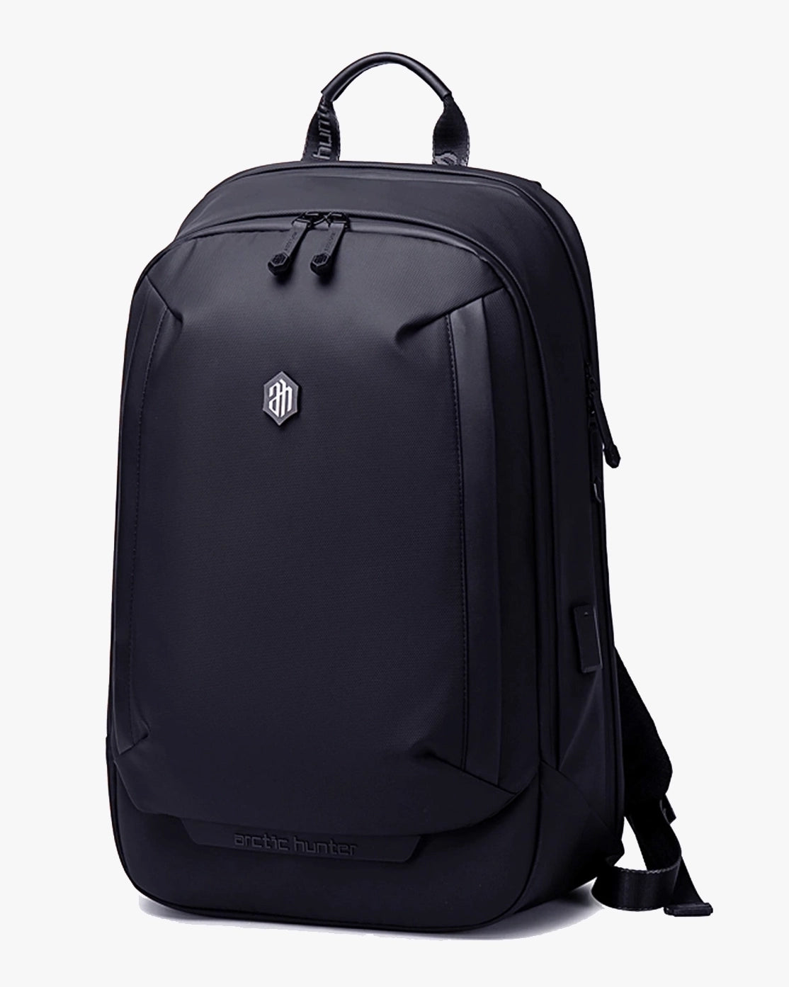 mochila executiva clássica notebook 15.6 brook levatte preta elegante resistente trabalho reunião corporativa masculina profissional premium