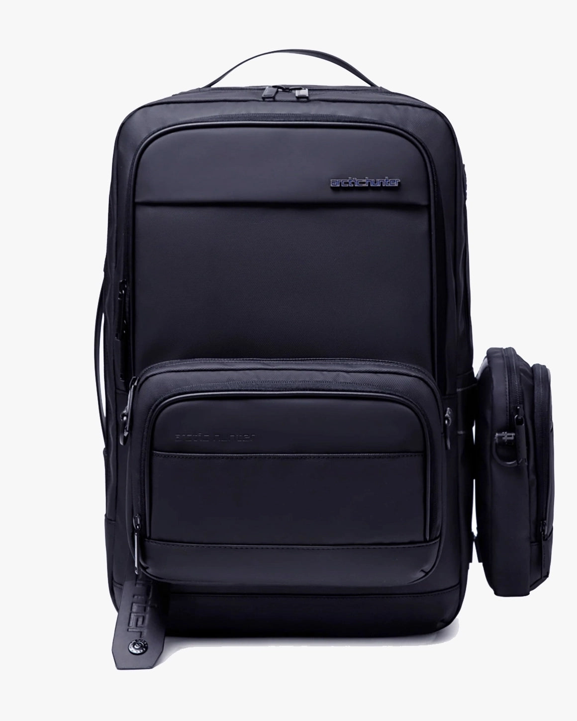 mochila executiva 3 em 1 defender levatte preta 30 litros poliéster 1680d notebook 15.6 2 shoulder bags inclusas antifurto trabalho viagem masculina qualidade premium sistema modular exclusivo