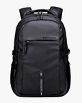 mochila executiva slim essential levatte preta 35 litros 1kg notebook 15.6 usb impermeável 4 compartimentos trabalho faculdade urbana discreta