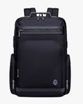 alça mão aço inoxidável premium mochila ezotc-x acabamento refinado resistência elegância executiva detalhes metálicos único diferencial mercado transporte alto padrão