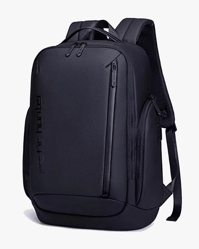 mochila executiva premium gran turismo levatte preta 35 litros notebook 15.6 usb 4 compartimentos poliéster 1680d impermeável trabalho viagem masculina robusta