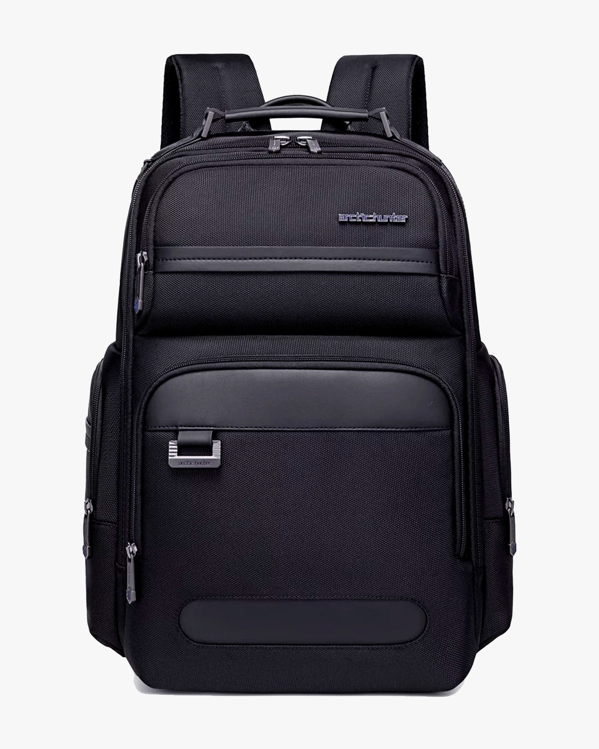 mochila executiva harvey levatte preta 37 litros 5 compartimentos poliéster 210d notebook 15.6 porta-óculos bolso alça design clean moderno bonita mercado masculina premium corporativa