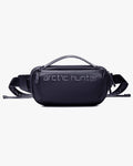 shoulder bag ultraleve hiker levatte preta 5 litros 0.4kg oxford resistente água antifurto fivela tática bolsa transversal compacta leve urbana academia viagem masculina minimalista carregue só o essencial