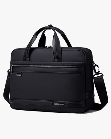 pasta executiva notebook 15.6 nexor levatte preta pasta negócios leve minimalista corporativa pasta trabalho dia a dia profissional masculina pasta slim elegante escritório