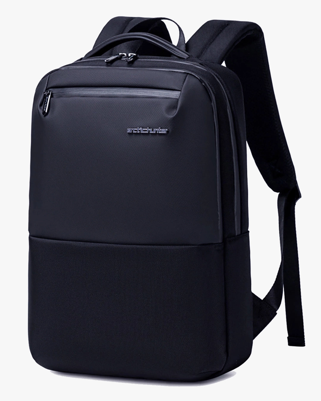 mochila executiva compacta slim r-line levatte preta 25 litros 1kg notebook 15.6 minimalista zíper ykk impermeável trabalho faculdade urbana masculina não deforma estrutura reforçada