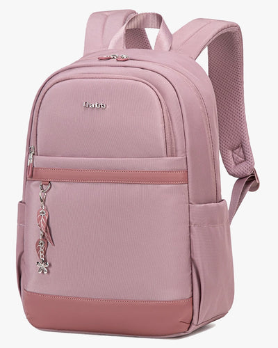 mochila serena rosa lifestyle feminina trabalho faculdade mochila leve elegante acessório moda chaveiro flores levatte mochila estilosa delicada feminina