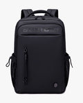 mochila executiva clean space levatte preta 30 litros notebook 15.6 design minimalista moderno zíper ykk trabalho faculdade urbana masculina profissional elegante