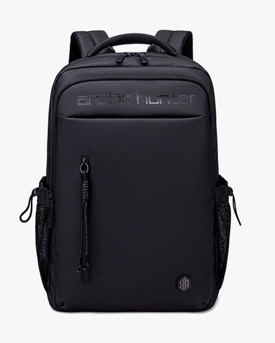 mochila executiva clean space levatte preta 30 litros notebook 15.6 design minimalista moderno zíper ykk trabalho faculdade urbana masculina profissional elegante