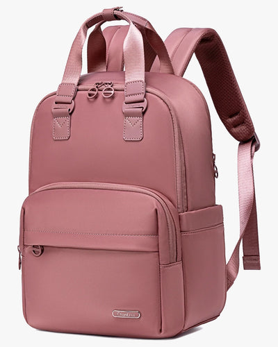 mochila veneza lateral rosa nylon 1680d premium resistente durável mochila feminina executiva impermeável hydroshield anti-riscos qualidade superior