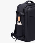 mochila air vacuum lateral expansível vácuo tecido à prova d'água zíper YKK mochila viagem executiva leve confortável resistente durável