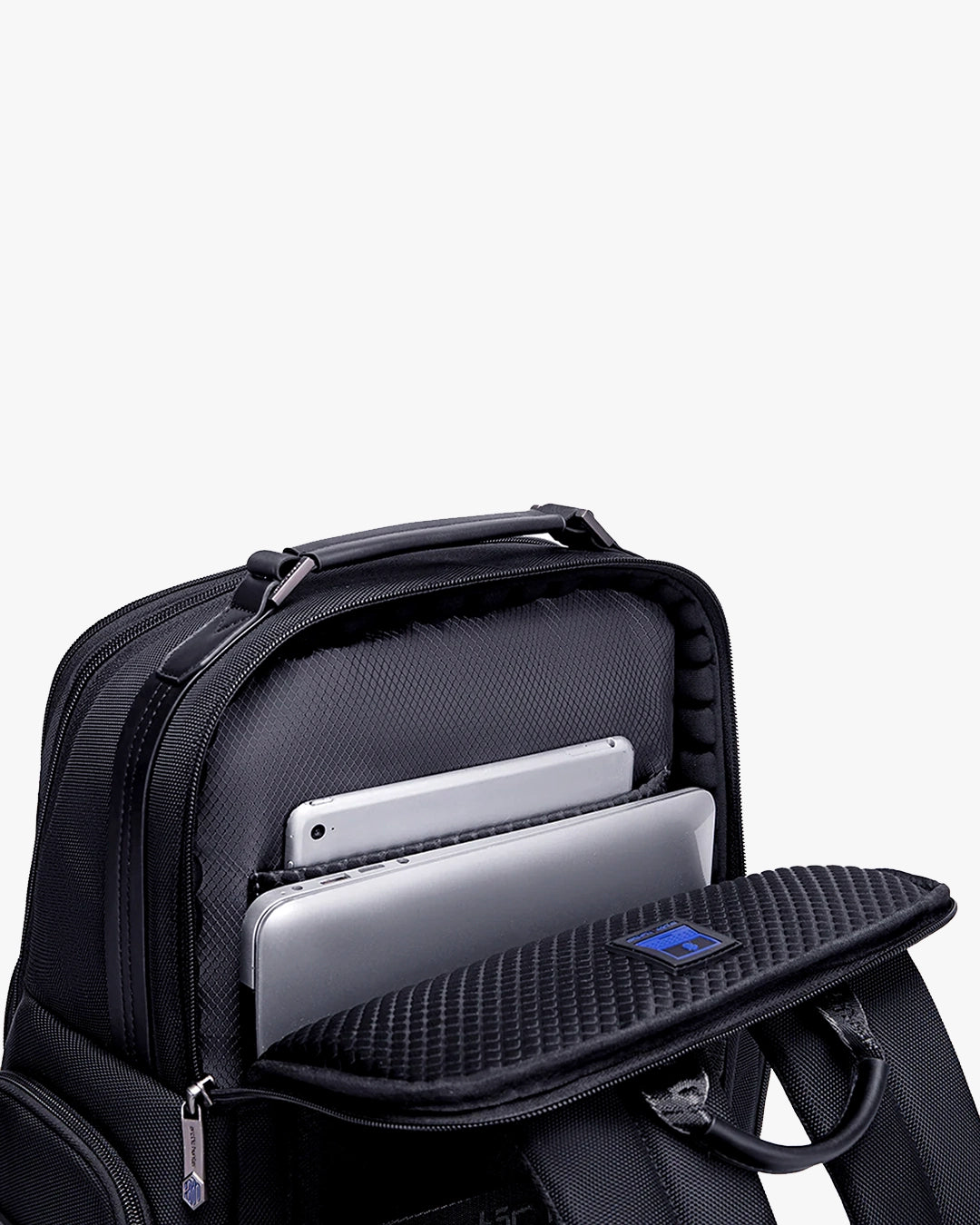 compartimento acolchoado notebook 15.6 tablet 12.1 mochila harvey proteção impacto anti-riscos foam executiva segura laptop dia a dia deslocamento uso intenso