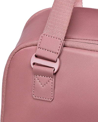 alças mão duplas reforçadas mochila veneza uso bolsa elegante reunião escritório mochila feminina versátil sofisticada
