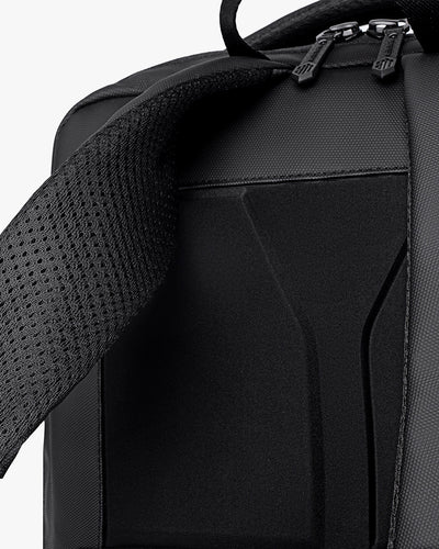 costado mochila air vacuum acolchoado ventilação ergonômico viagem longa conforto alças ajustáveis reforçadas respirável