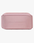 mochila pasta feminina 2 em 1 malena levatte rosa notebook 15.6 chaveiro flores alça mão dupla reforçada impermeável leve elegante trabalho faculdade