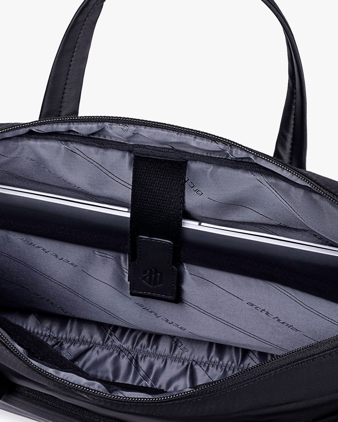 interior pasta modular cetim acolchoado compartimento notebook 15.6 velcro fixação proteção tela pasta segura interior macio antirrisco