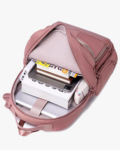 interior mochila ravena organizado velvetsafe revestimento macio notebook tablet cosméticos documentos mochila feminina premium