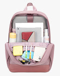 organização interna mochila serena celular canetas carteira cosméticos chaves compartimentos inteligentes mochila feminina multifuncional organizada completa