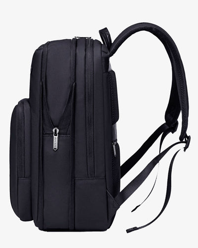 mochila vertex estrutura híbrida rígida material poliéster 900D couro sintético acabamento premium mochila durável qualidade superior