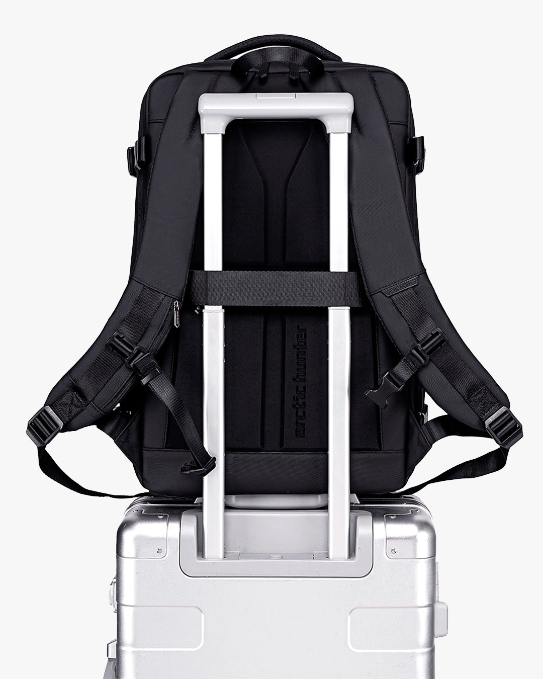 mochila air vacuum uso viagem aeroporto executivo nômade digital business travel carry-on sem taxa bagagem despachada