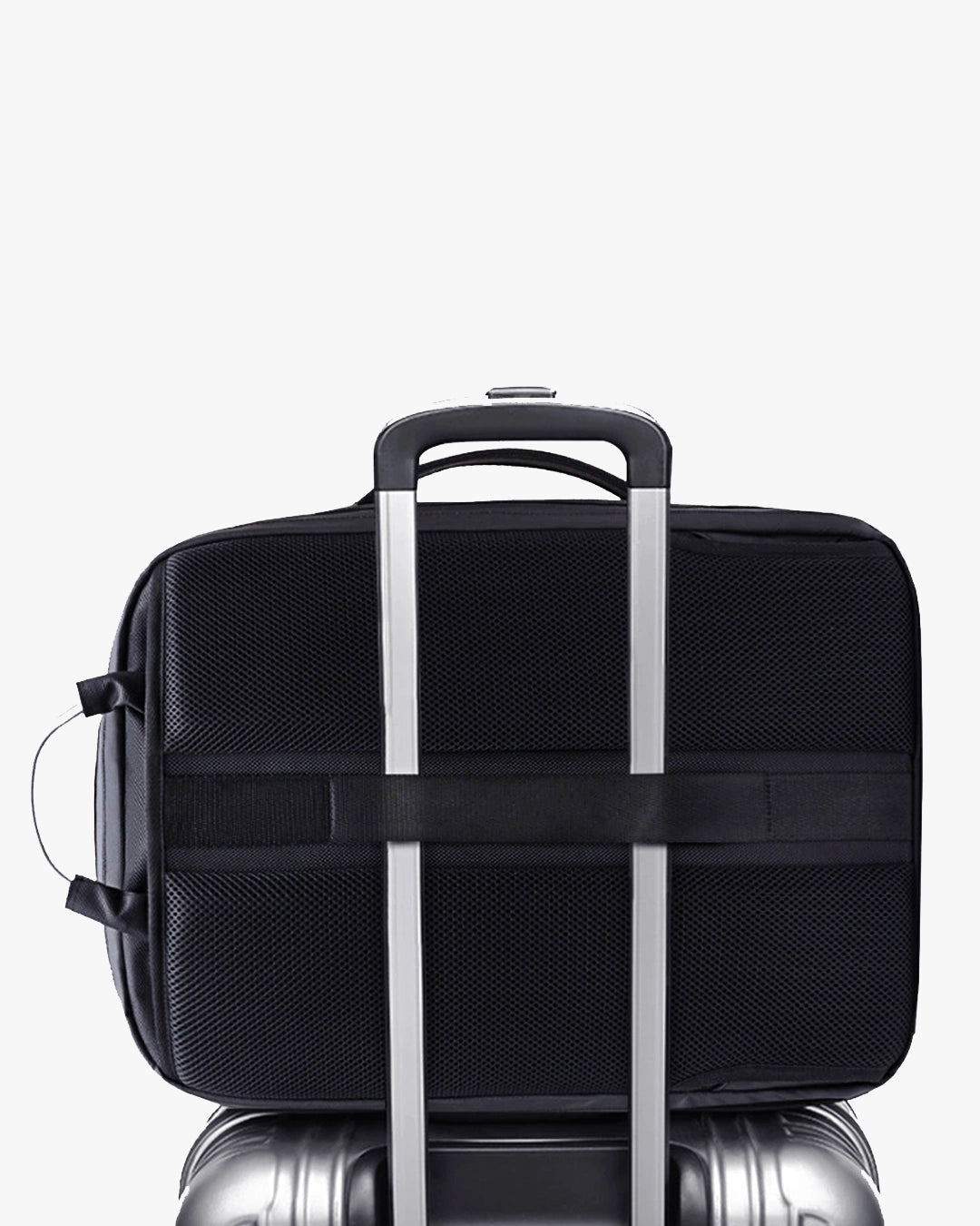 alça mala rodinhas encaixe telescópica mochila garnier aeroporto terminal mãos livres carry-on bagagem mão aprovada companhias aéreas viagem