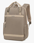 mochila malena cores rosa preta bege mochila pasta feminina 2 em 1 executiva notebook 15.6 escolha sua cor levatte