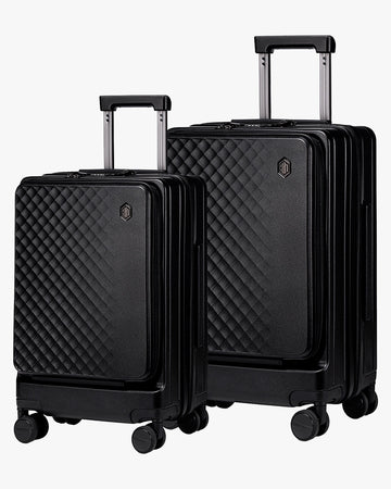 Kit Conjunto de Malas de Viagem Bordo 10kg + Média 23kg Modelo Atlas