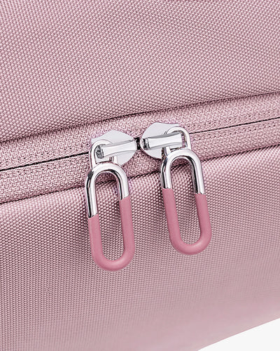 zíperes YKK alta durabilidade mochila diva fechamento seguro resistente acabamento premium mochila feminina qualidade superior