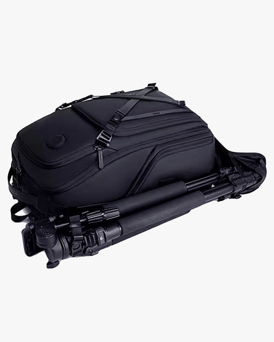tripodfix lateral ajustável mochila photographer x suporte tripé firme não balança ensaio externo fotografia mãos livres deslocamento