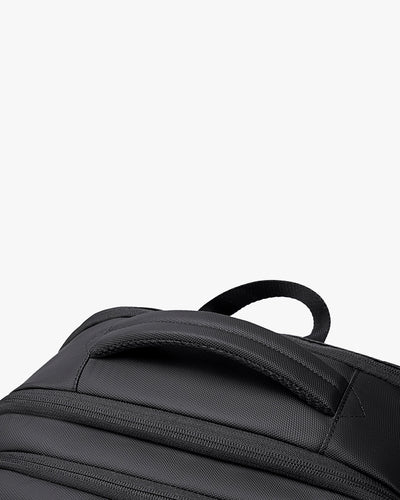 mochila air vacuum frente design expansível carry-on bagagem mão companhias aéreas viagem corporativa aprovada