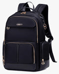 mochila ravena preta executiva feminina premium notebook 15.6 antifurto 30 litros neosoft touch anti-riscos elegante