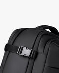 lateral mochila air vacuum perfil expansível slim compacta mochila carry-on bagagem mão aprovada aéreas economia taxa