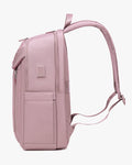 mochila diva lateral rosa design slimtech fit slim elegante 45x29x17cm 0.85kg mochila feminina executiva compacta sofisticada